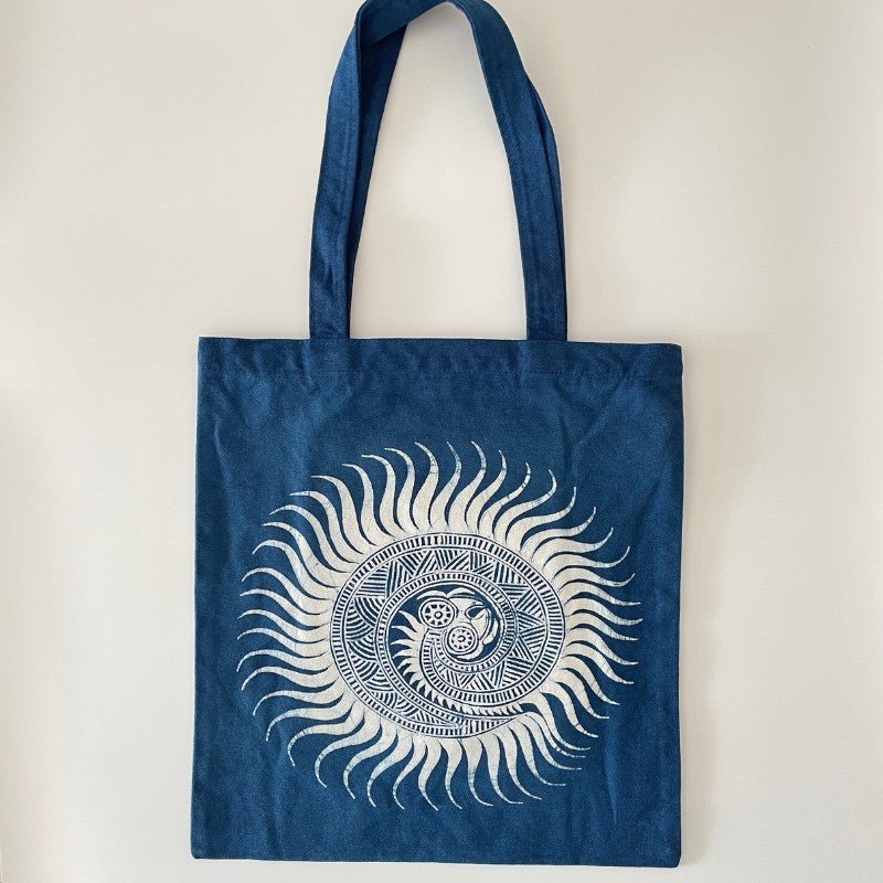 Eco-Friendly Miao Batik Grocery Bags Chinese Cultural Tote Bags